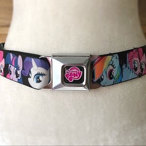 MY Little Pony Buckle Down Seat Belt Buckle Belt